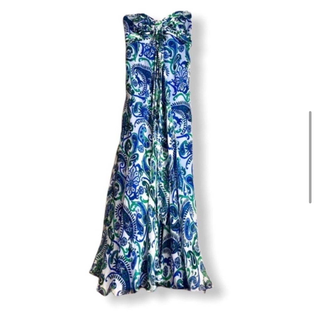 100% silk Shelli Segal dress